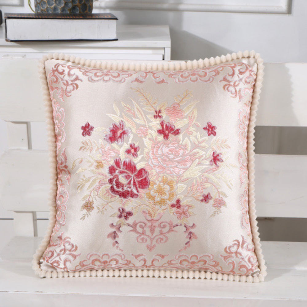 Home.Textiles Cushion - CIFBUY 48x48cm Lüks Klasik Minder Örtüsü