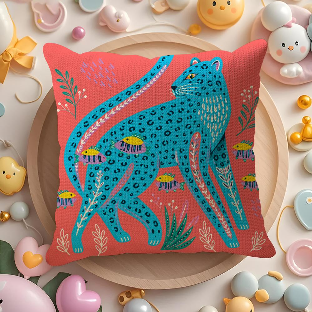 Geometrik Hayvan Desenli Minde - Pillow Cover 20X20 incelemesi ve fiyatı