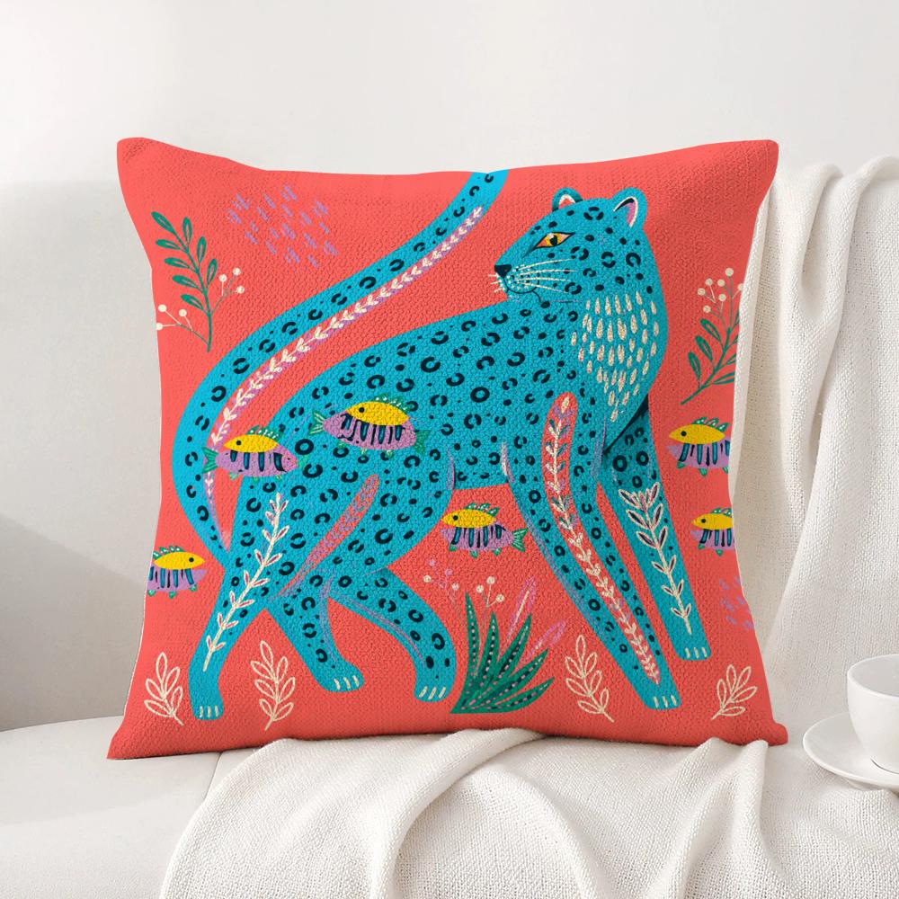 Geometrik Hayvan Desenli Minde - Pillow Cover 20X20 incelemesi ve fiyatı