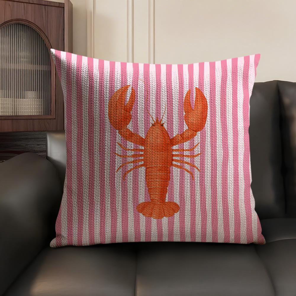 Okyanus Yaşamı Temalı Çizgili  - Pillow Cover 20X20 incelemesi ve fiyatı