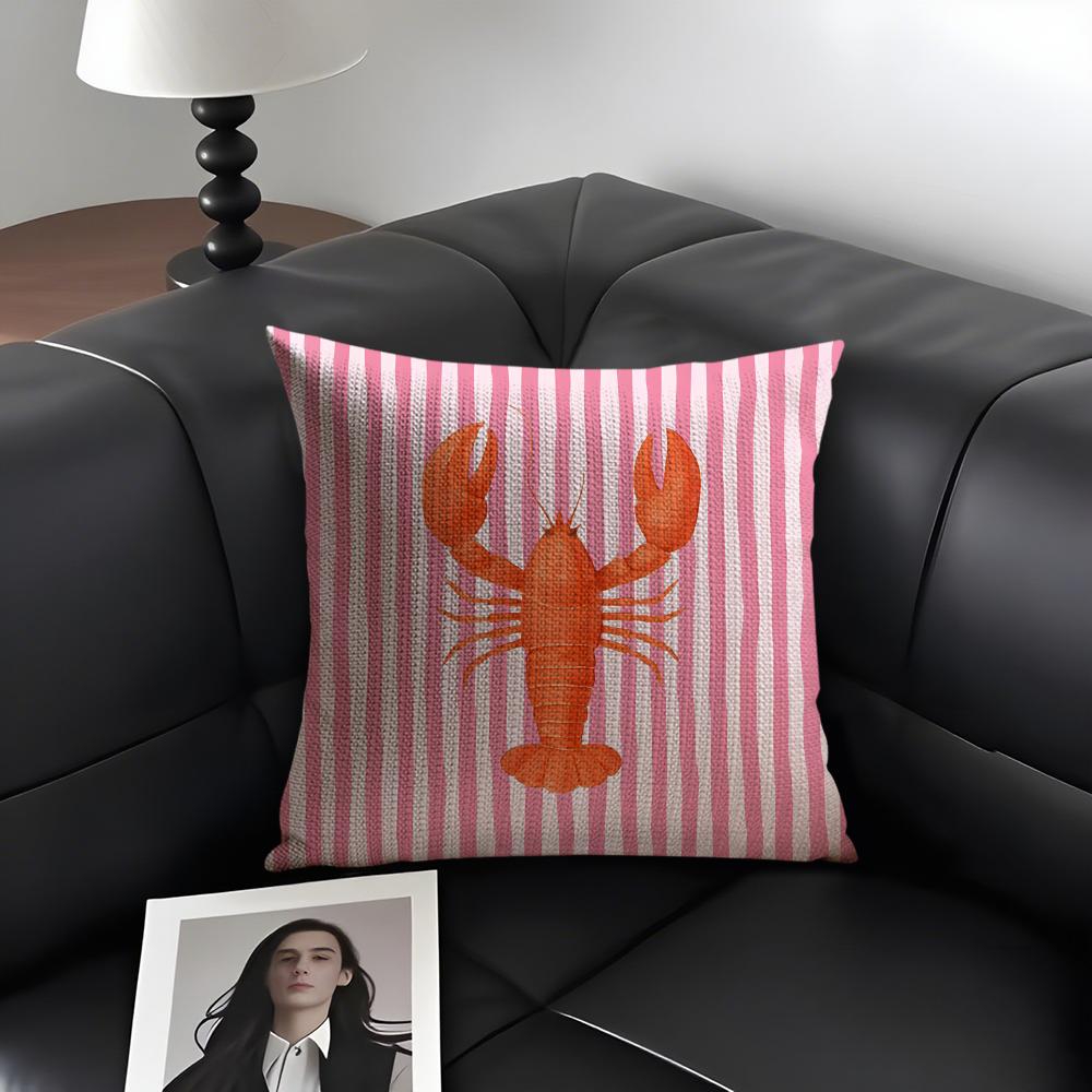 Okyanus Yaşamı Temalı Çizgili  - Pillow Cover 20X20 incelemesi ve fiyatı