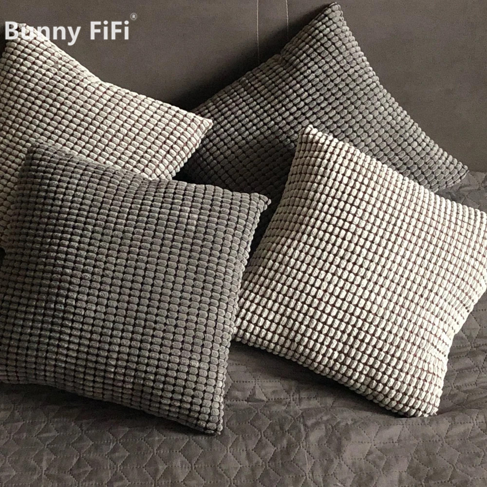 Yumuşak kadife mısır tahıl ev  - Pillow Cover 20X20 incelemesi ve fiyatı