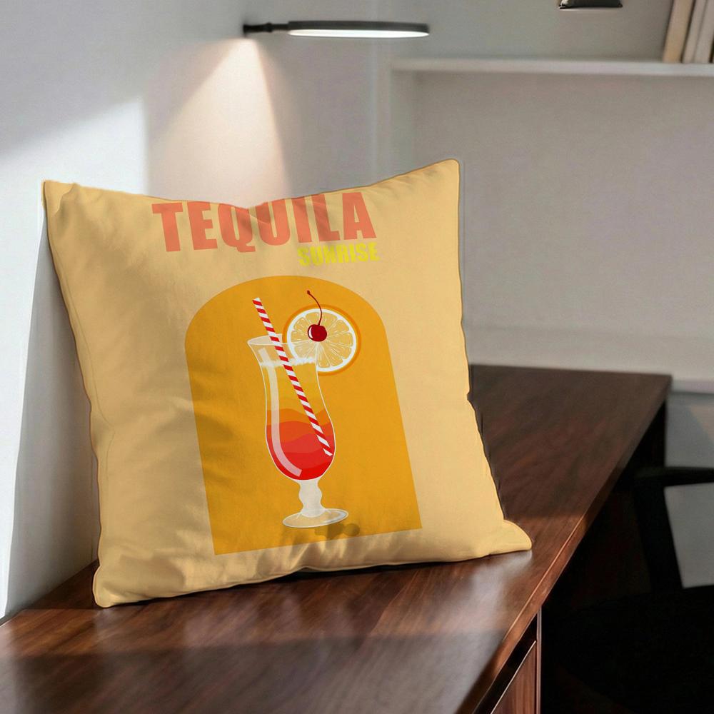 Tequila Sunrise Kokteyl Yastık - Pillow Cover 20X20 incelemesi ve fiyatı