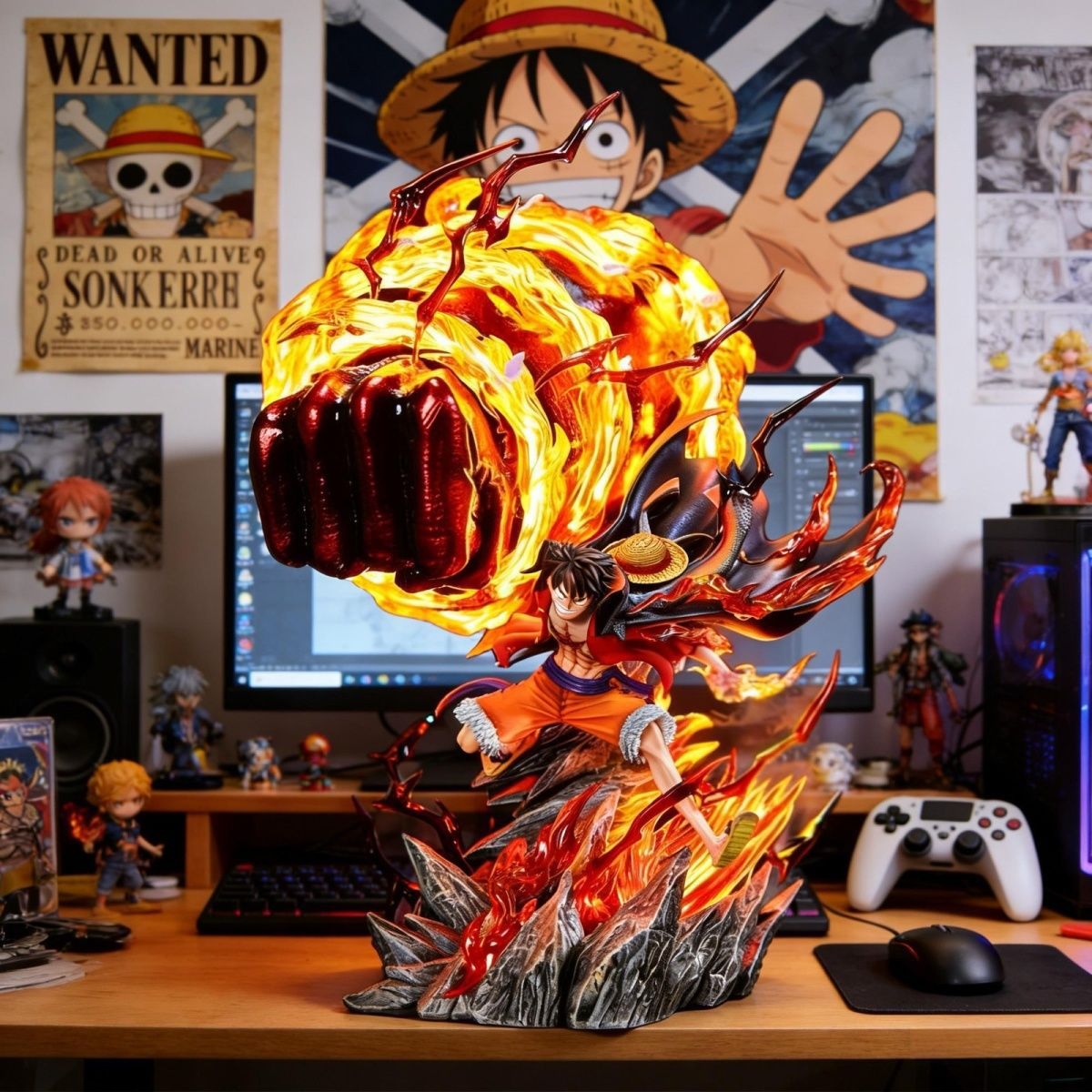 LZ Karmik Ateş Luffy 35CM Işık - Home Textiles Products incelemesi ve fiyatı