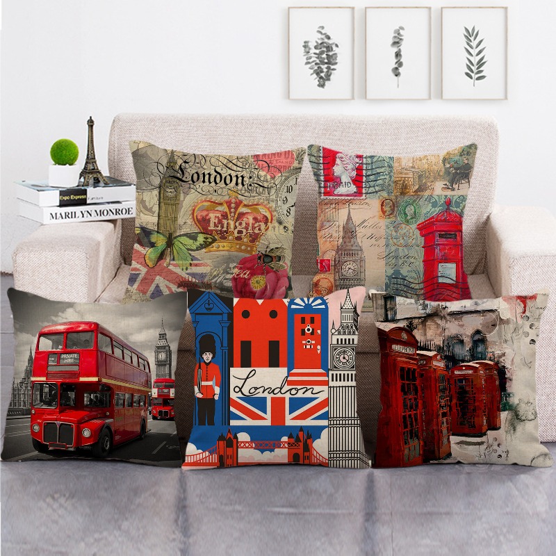 Londra'nın boyalı şehir manzar - Home Textiles London incelemesi ve fiyatı